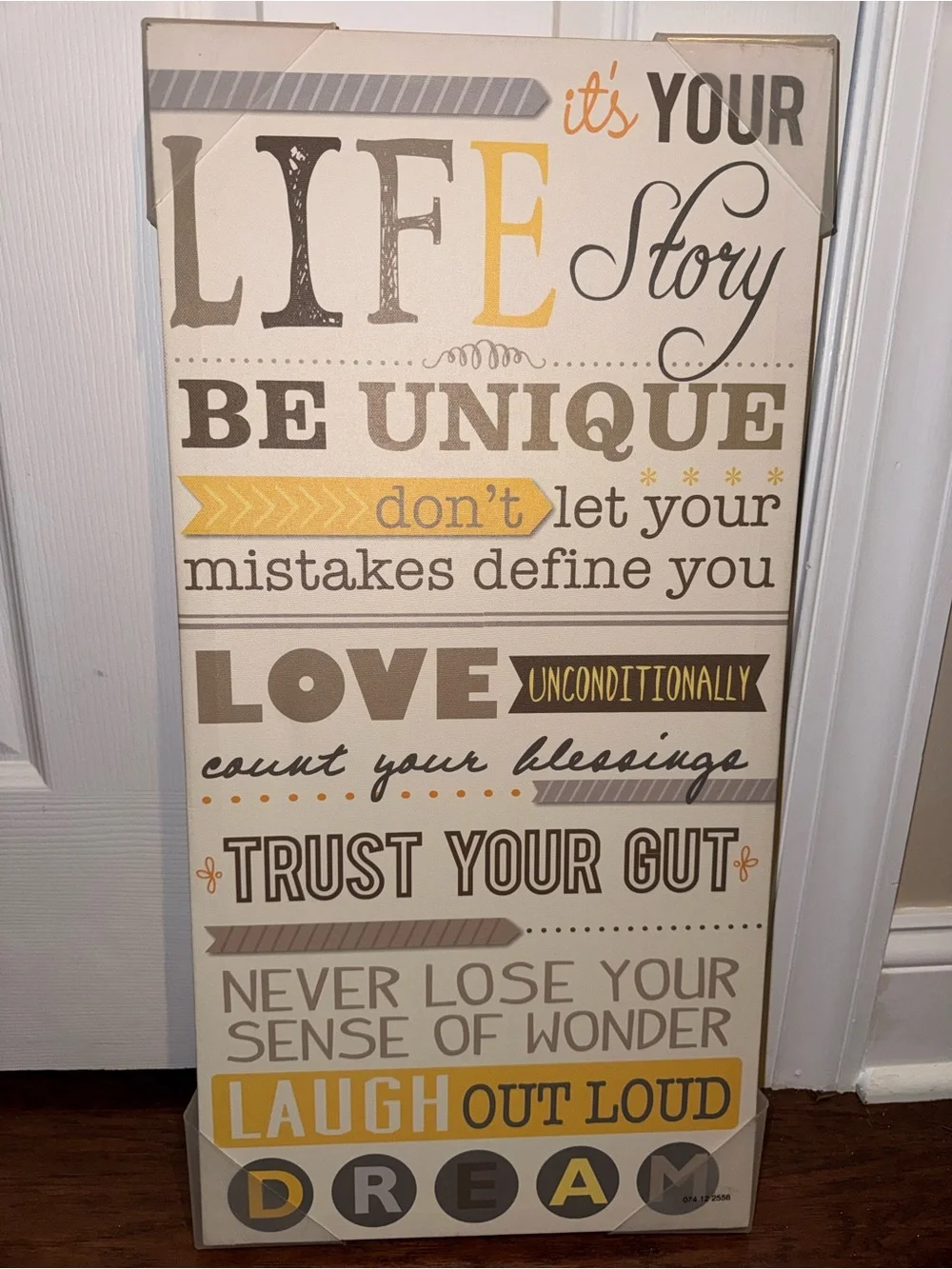 *NWT* Target Wall Art: “Life It’s Your Story” Print